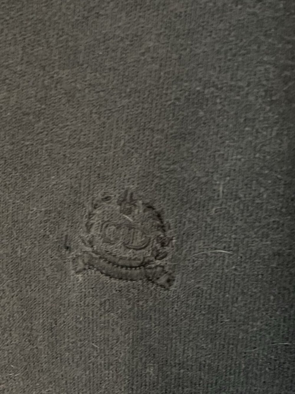 Christian Dior Monsieur V-Neck Sweater Medium Faded Black Embroidered Logo. T - Picture 3 of 5